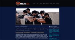 Desktop Screenshot of phoenixtacticalsolutions.com